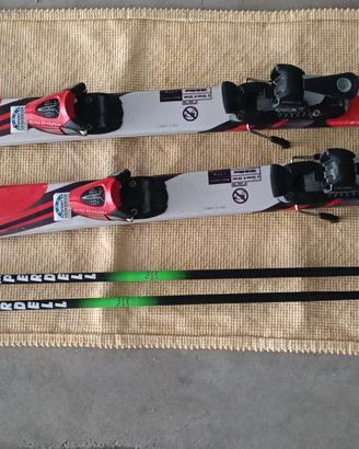 Sci Bambino lunghezza 110 cm + bastoncini