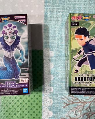 Demon Slayer e Naruto Bandai banpresto wfc