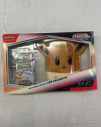 Pokémon Evoluzioni Prismatiche Eevee Sacchetto