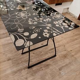 Tavolo/scrivania vetro 150x80 cm