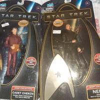 set Action figure scifi Star Trek warp Chekov,Nero