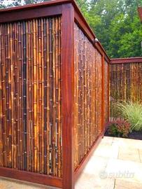 Arredare con canne di bambù