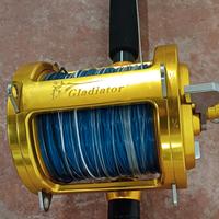 Canna e mulinello Gladiator 80 lb Nuovi!!