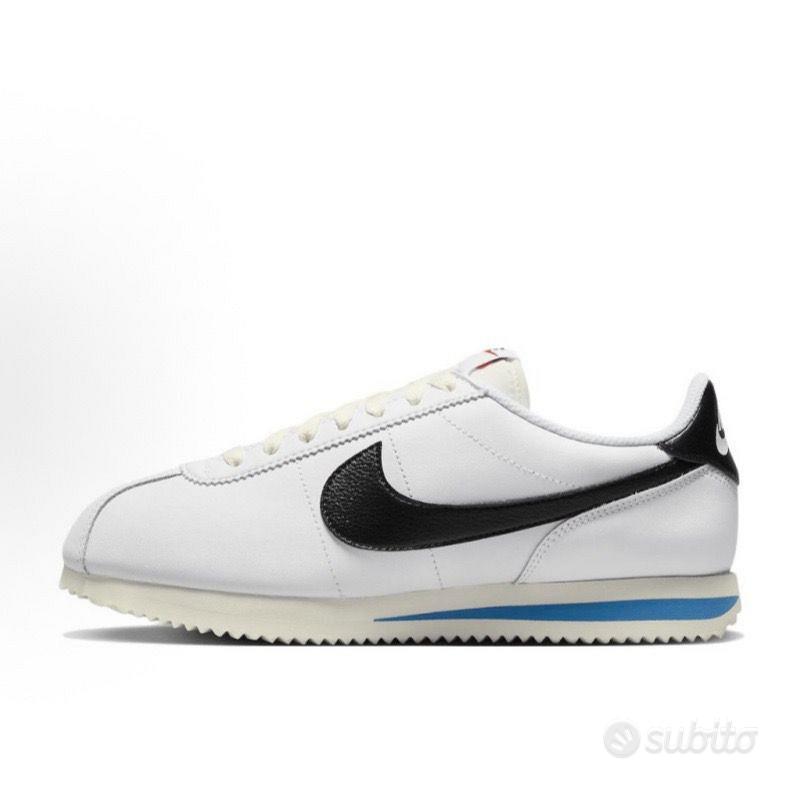 Sneaker Nike Cortez Bianche E Blu Scarpe Nike Nike Cortez Premium