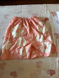 Pantaloncino denim tears