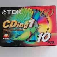 10 Musicassette TDK CDing1 - 60