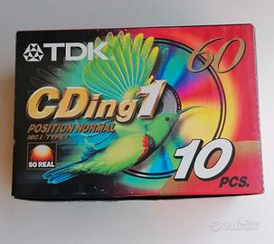 10 Musicassette TDK CDing1 - 60