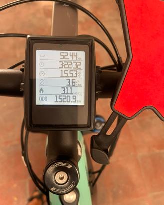 Bici elettrica bianchi mtb