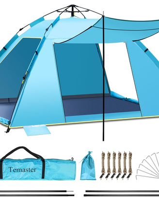 Tenda da Spiaggia Apertura Istantanea 4-5 Persone