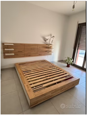 Letto IKEA MANDAL con Testiera – 160x200