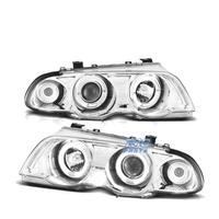 FARI BMW E46 4 PORTE 98-01 ANGEL EYES CCFL FONDO C