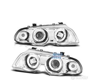 FARI BMW E46 4 PORTE 98-01 ANGEL EYES CCFL FONDO C