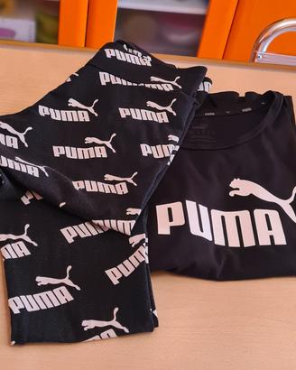 Completo PUMA Leggins T-shirt