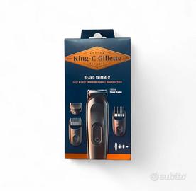 Kit tagliabarba Gillette King C. - Sigillato