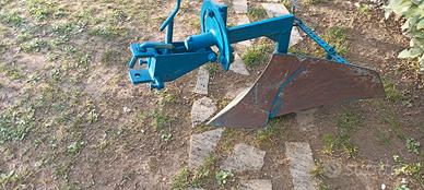 ARATRO  E  ASSOLCATORE   PER MOTOCOLTIVATORE