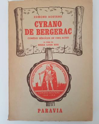 Libro Cyrano de Bergerac Edmond Rostand anno 1951
