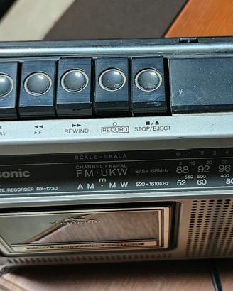 Radio cassette Recorder Panasonic rx1230