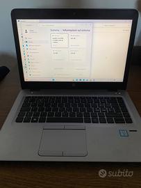 Hp elitebook i5 16gb ddr4 ssd 256gb win 11