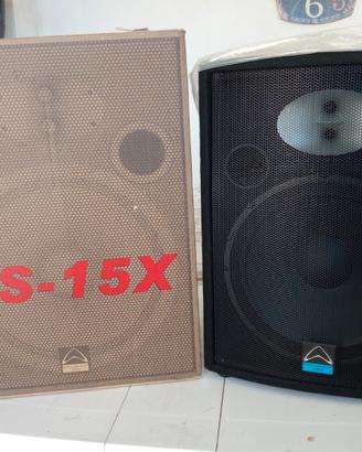 Coppia Casse Wharfedale Pro + Amplificatore Gemini