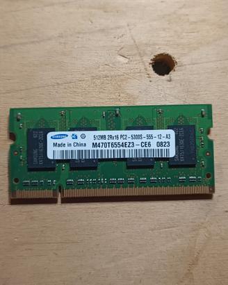 Banco RAM 512MB 2Rx16