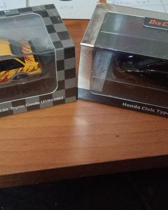 1/64 Honda civic type r 2007 toyota corolla drift