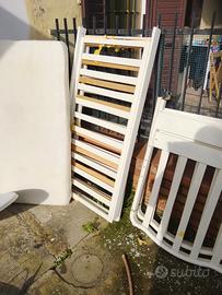 culla completa da materasso per neonati