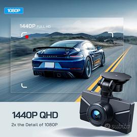 Dash Cam WOLFANG WD02: la tua sicurezza su strada!
