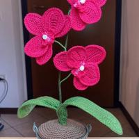 Pianta orchidea handmade