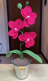 Pianta orchidea handmade