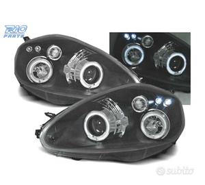 FARI FIAT GRANDE PUNTO 05-08 ANGEL EYES FONDO NERO