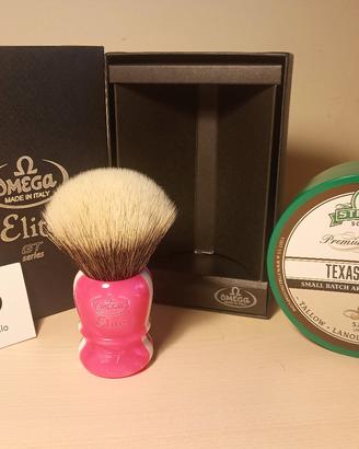 Pennello omega elite gt series Rosa+Texas on fire