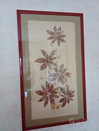 quadri cornice laccato rosso lucido