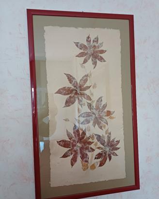 quadri cornice laccato rosso lucido
