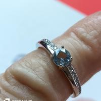 anelli vintage acquamarina 