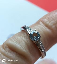 anelli vintage acquamarina 