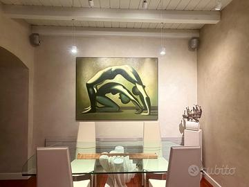 Quadro - riproduzione Kostabi