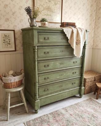 Cassettiera country chic