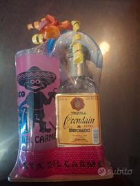 mignon tequila con bicchiere