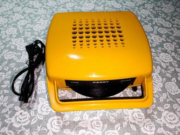 Mangiadischi PENNY giallo 2°serie funzionante