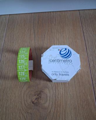Bracciale in pelle "Il Centimetro" Nuovo S