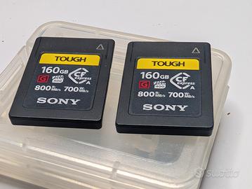 Sony Tough cfexpress type A 160 Gb