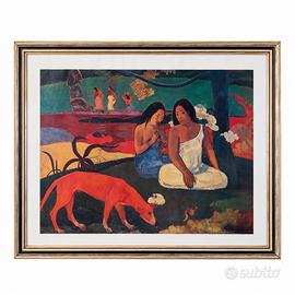 Paul Gauguin Arearea stampa incorniciata vintage