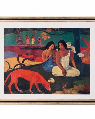 Paul Gauguin Arearea stampa incorniciata vintage