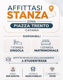 Camere in zona piazza trento