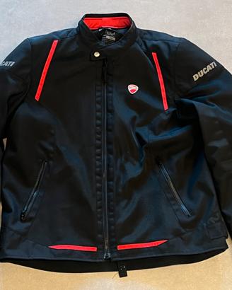 Giacca Moto Ducati XXL, Windproof, con rinforzo