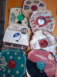 Dischi 78 giri anni 50