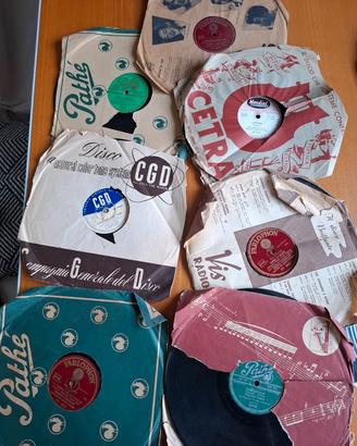 Dischi 78 giri anni 50