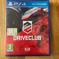 Driveclub gioco per ps4 di macchine+Versione moto 