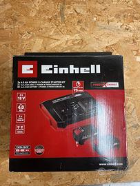 Einhell Kit 2x4Ah + Twincharger