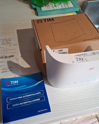 Modem Tim fwa ricaricabile con sim